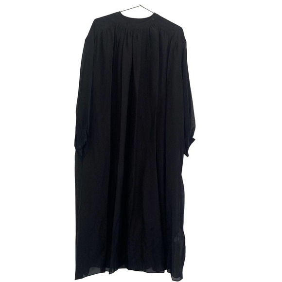 gentle herd Dresses & Skirts - Nwt- Gentle Herd Double Layer Pure Silk Mesh Dress in Black Women's Size Medium